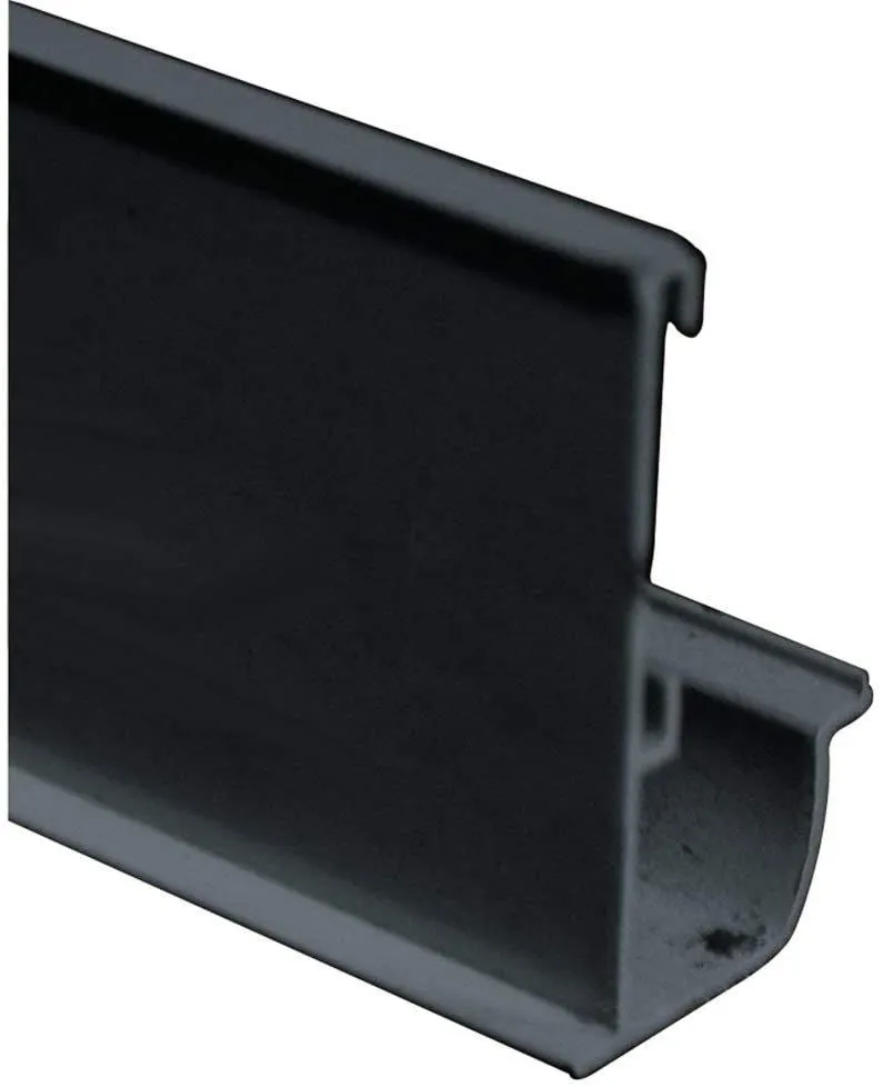 Insert Gutter Rail- Black- 16'